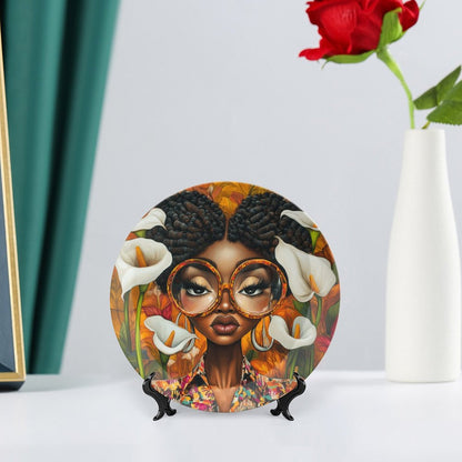 Bone China Decorative Plate