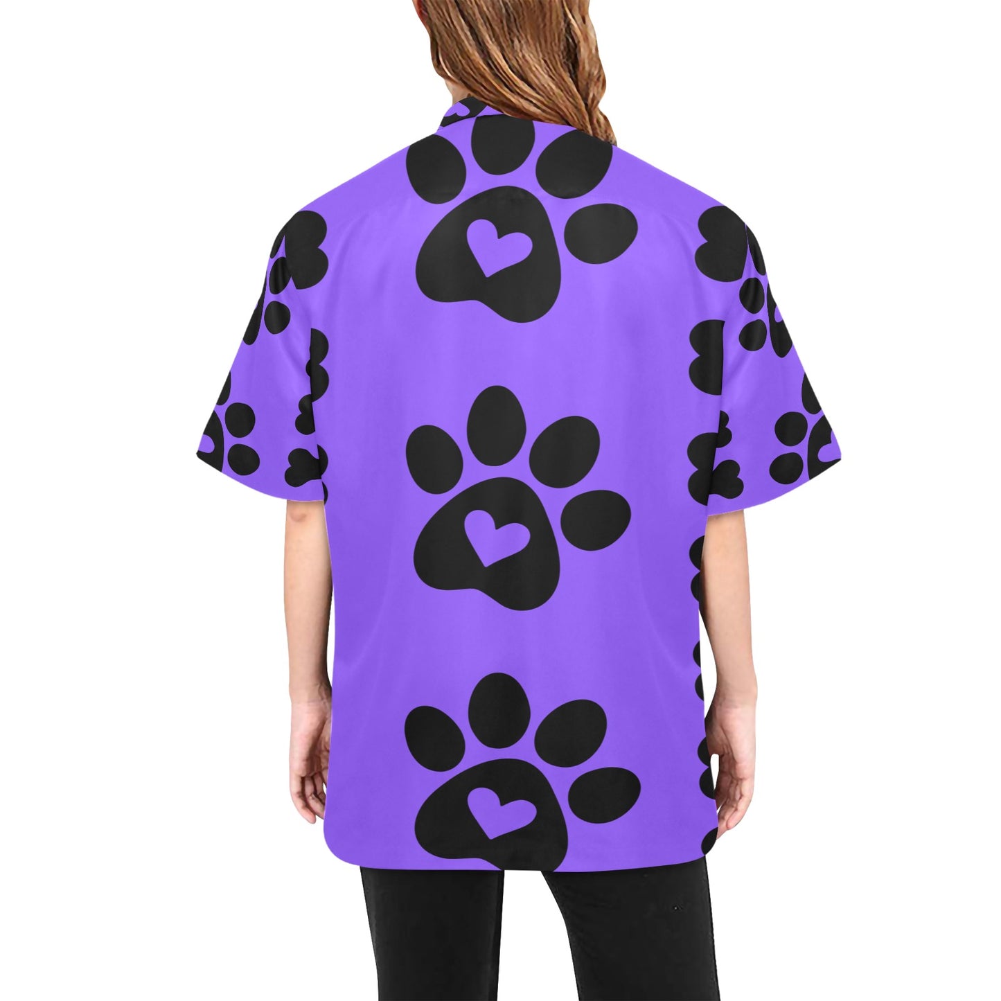 Paws Shirt Grooming Jacket (Model H53)