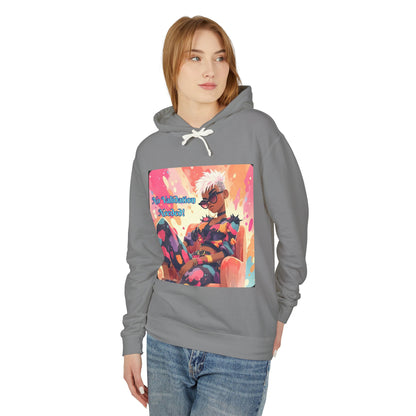 Empowering Affirmations Lightweight Hoodie, Inspirational Sweatshirt, Self Love