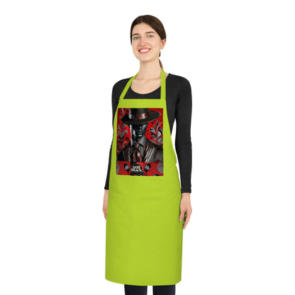 Still Black Cotton Apron #SB9