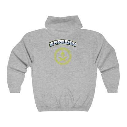 Warriors Unisex Heavy Blend™ Full Zip Hooded Sweatshirt #1U
