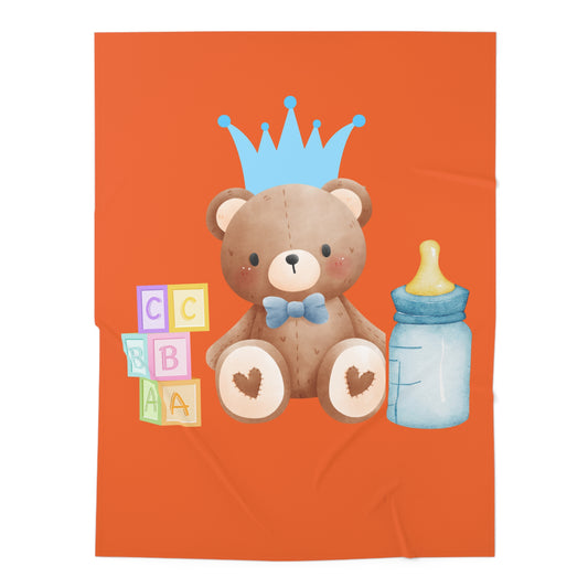 Teddy Bear Baby Swaddle Blanket #TB1