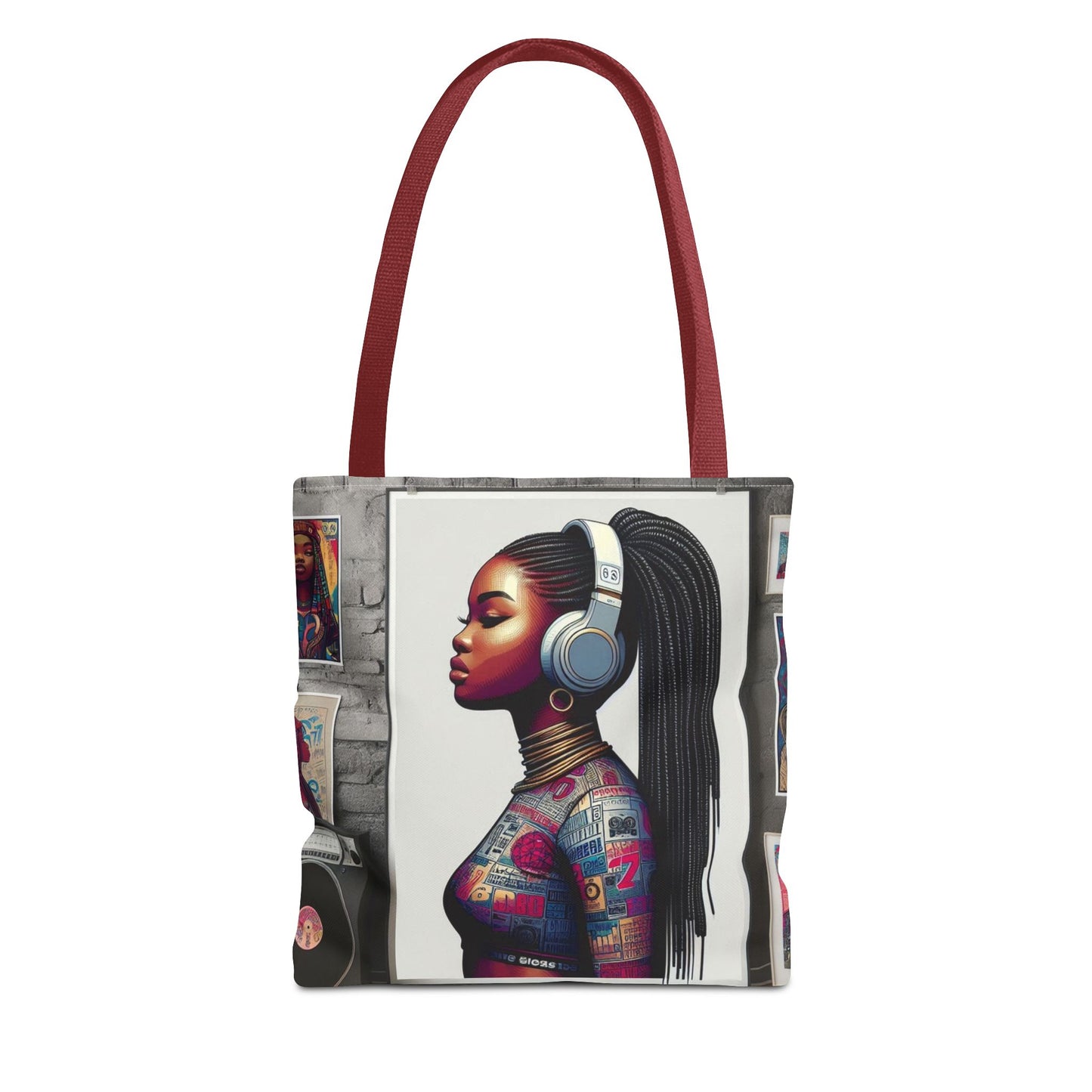 Feel The Music Tote Bag (AOP) #FM3