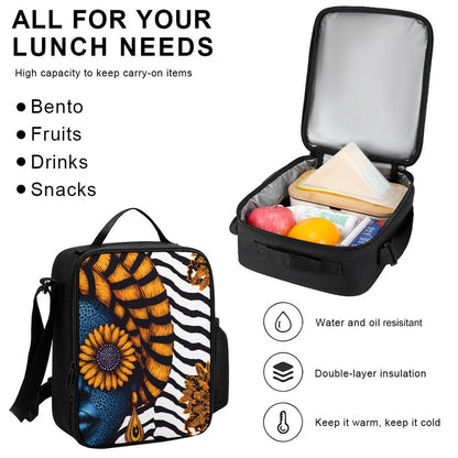 Set of 3 Bags (Shoulder Bag Lunch Bag & Pencil Pouch)