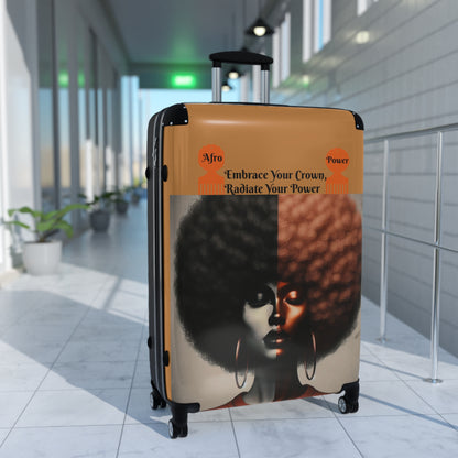 Afro Power Suitcases #AP2
