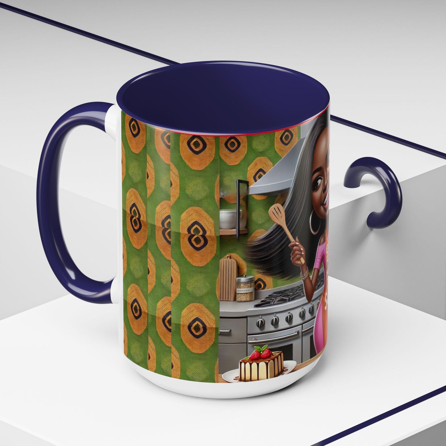 Soulful Bites and Kitchen Delights Accent Coffee Mug (11, 15oz) #SBKD1