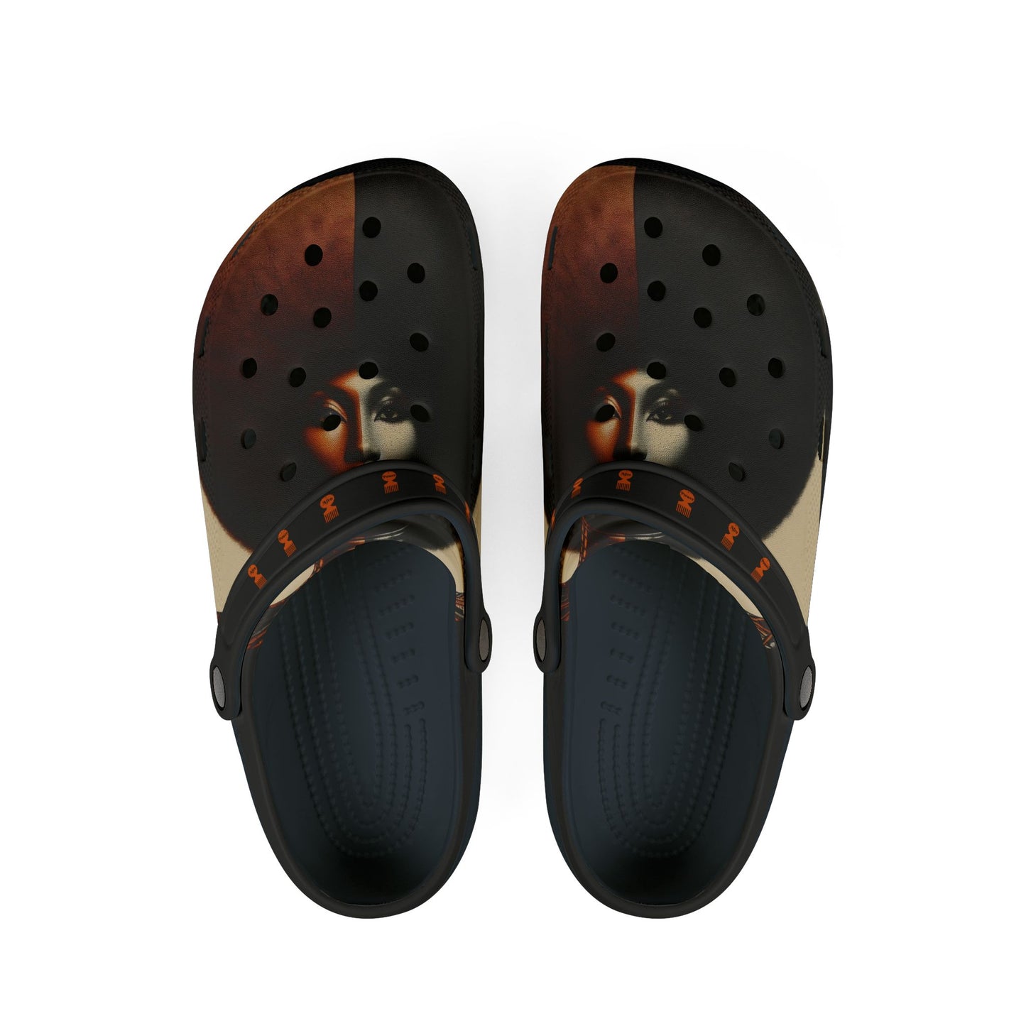 Afro Power EVA Foam Rubber Shoes (AOP) #AP1