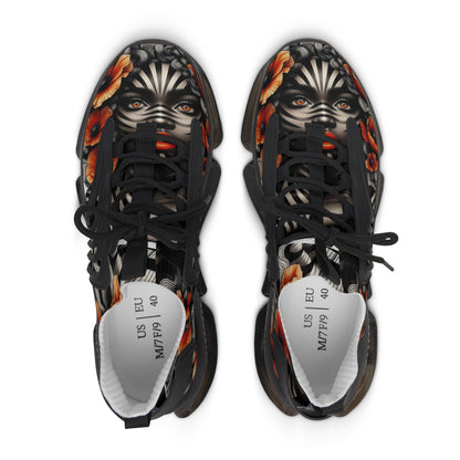 Zebra Fantasy Women's Mesh Sneakers #ZF36