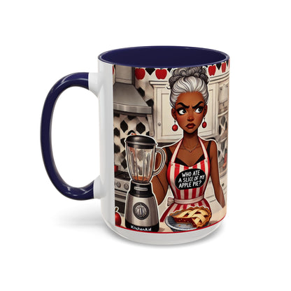 Apple Pie Heist Accent Coffee Mug (11, 15oz) #APH1