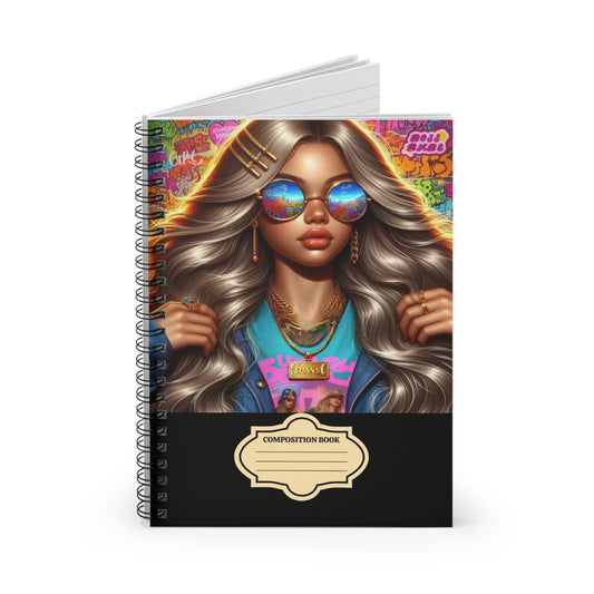 Back to School Affirmations Spiral Notebook - Ruled Line #35
