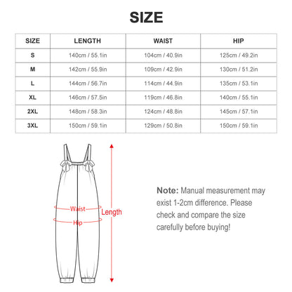 Spaghetti Strap Jumpsuit RP (All-Over Printing)