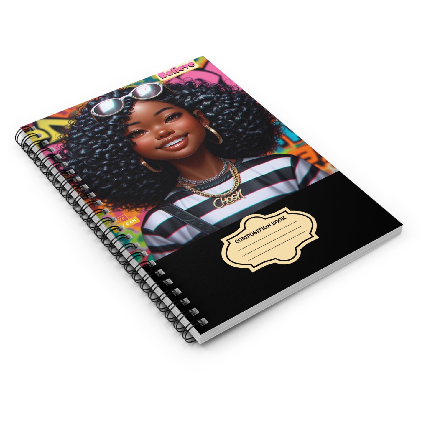 Back to School Affirmations Spiral Notebook - Ruled Line #51