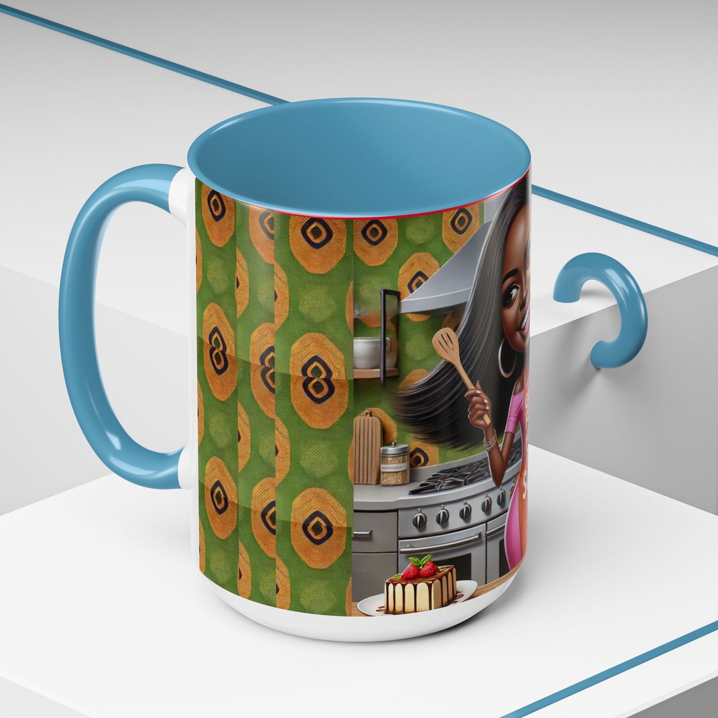 Soulful Bites and Kitchen Delights Accent Coffee Mug (11, 15oz) #SBKD1