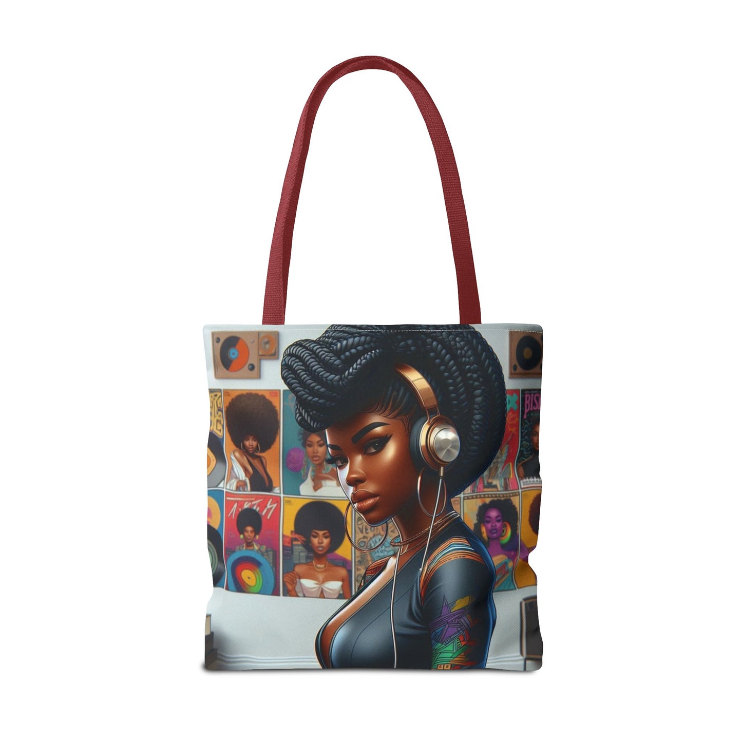 Feel The Music Tote Bag (AOP) #FM8