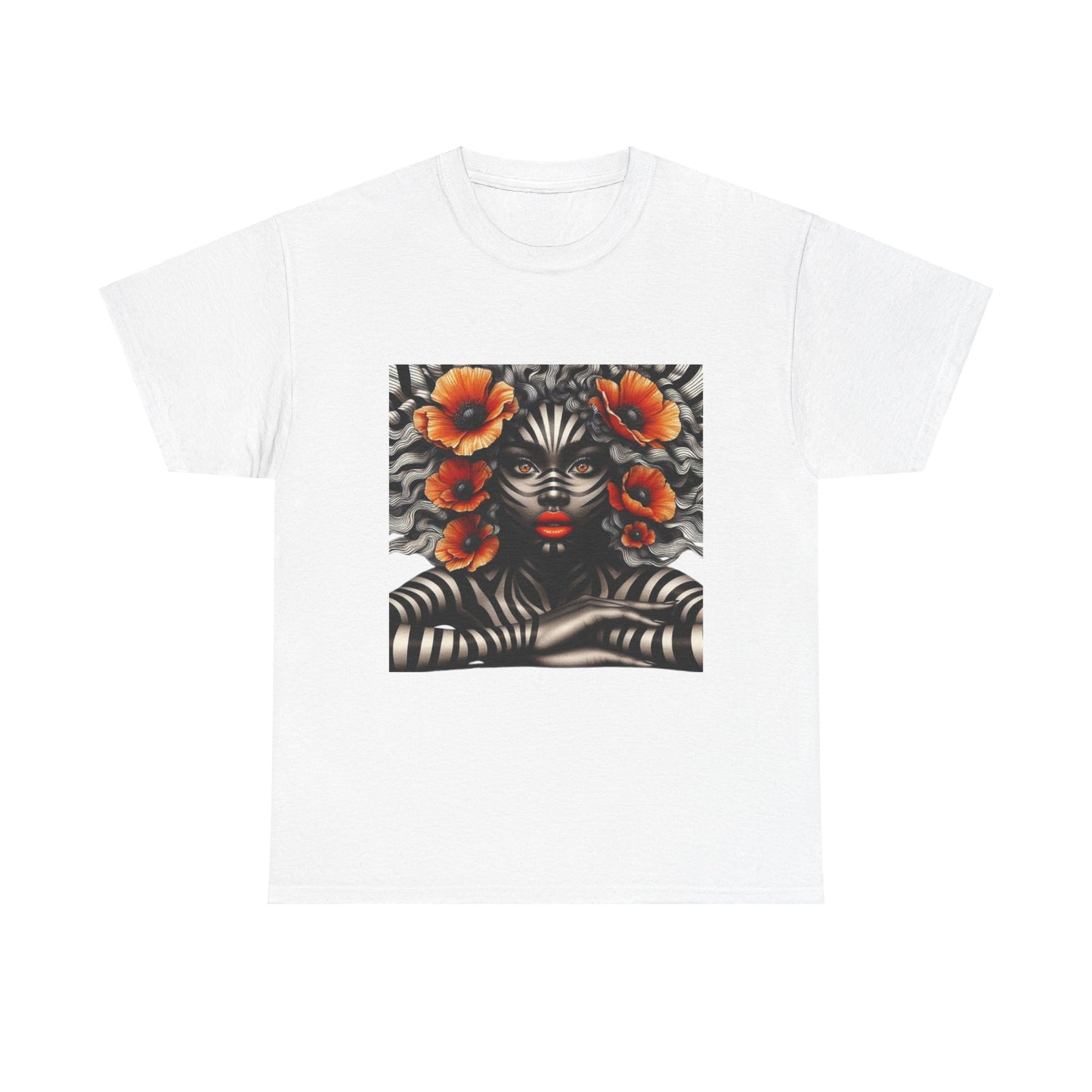 Zebra Fantasy Unisex Heavy Cotton Tee #ZF18