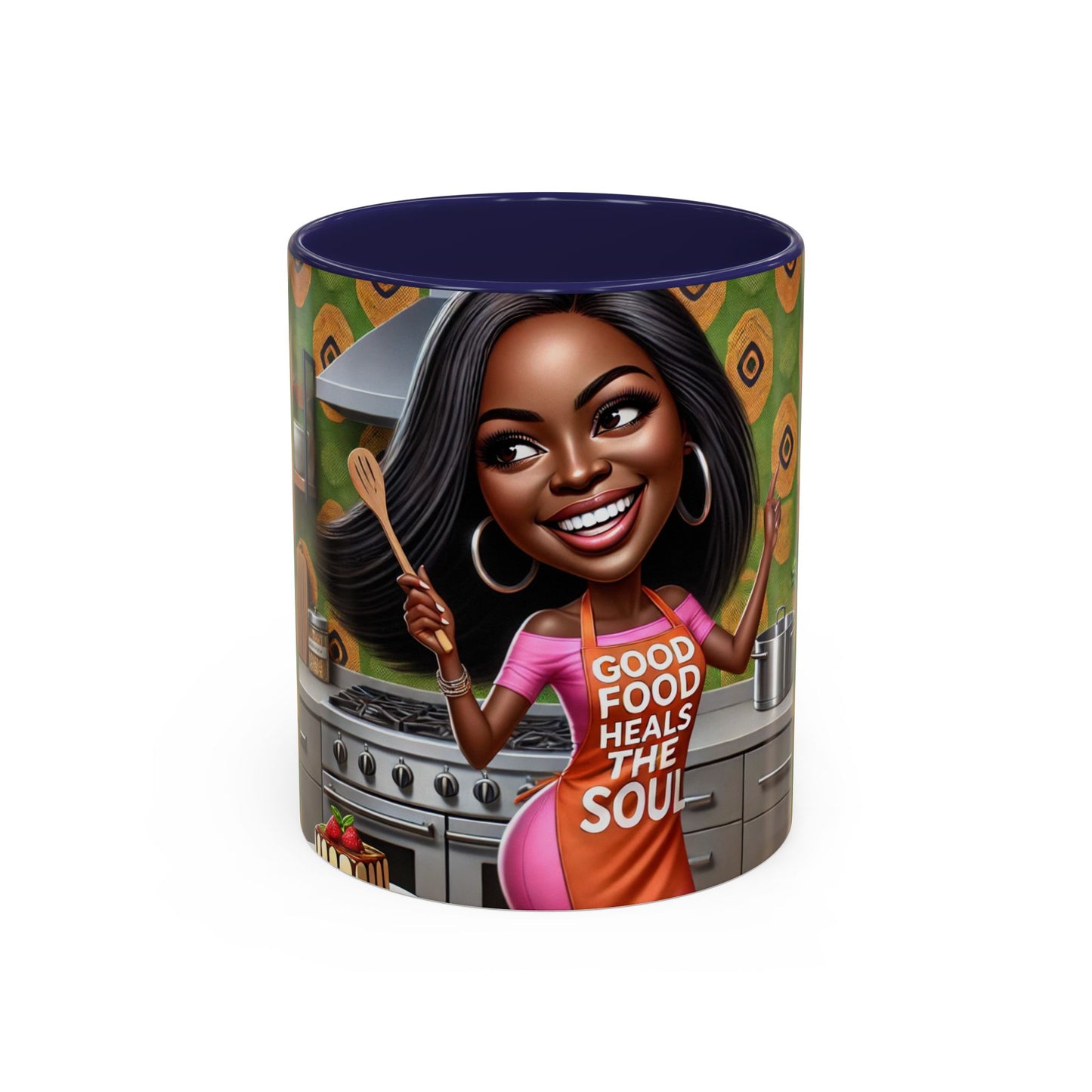 Soulful Bites and Kitchen Delights Accent Coffee Mug (11, 15oz) #SBKD1