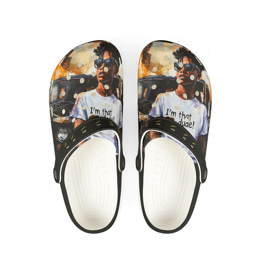I'm That Dude EVA Foam Rubber Shoes (AOP) #1U