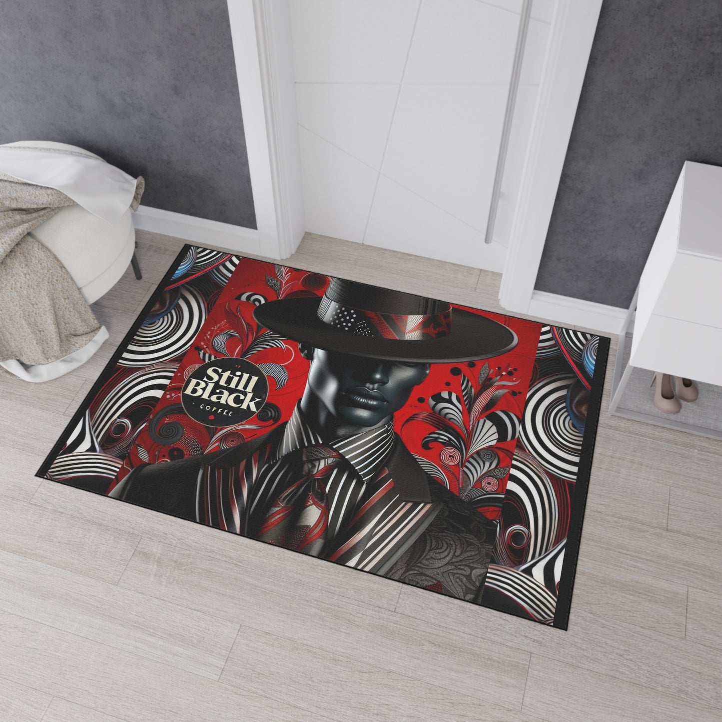 Still Black Heavy Duty Floor Mat #SB10