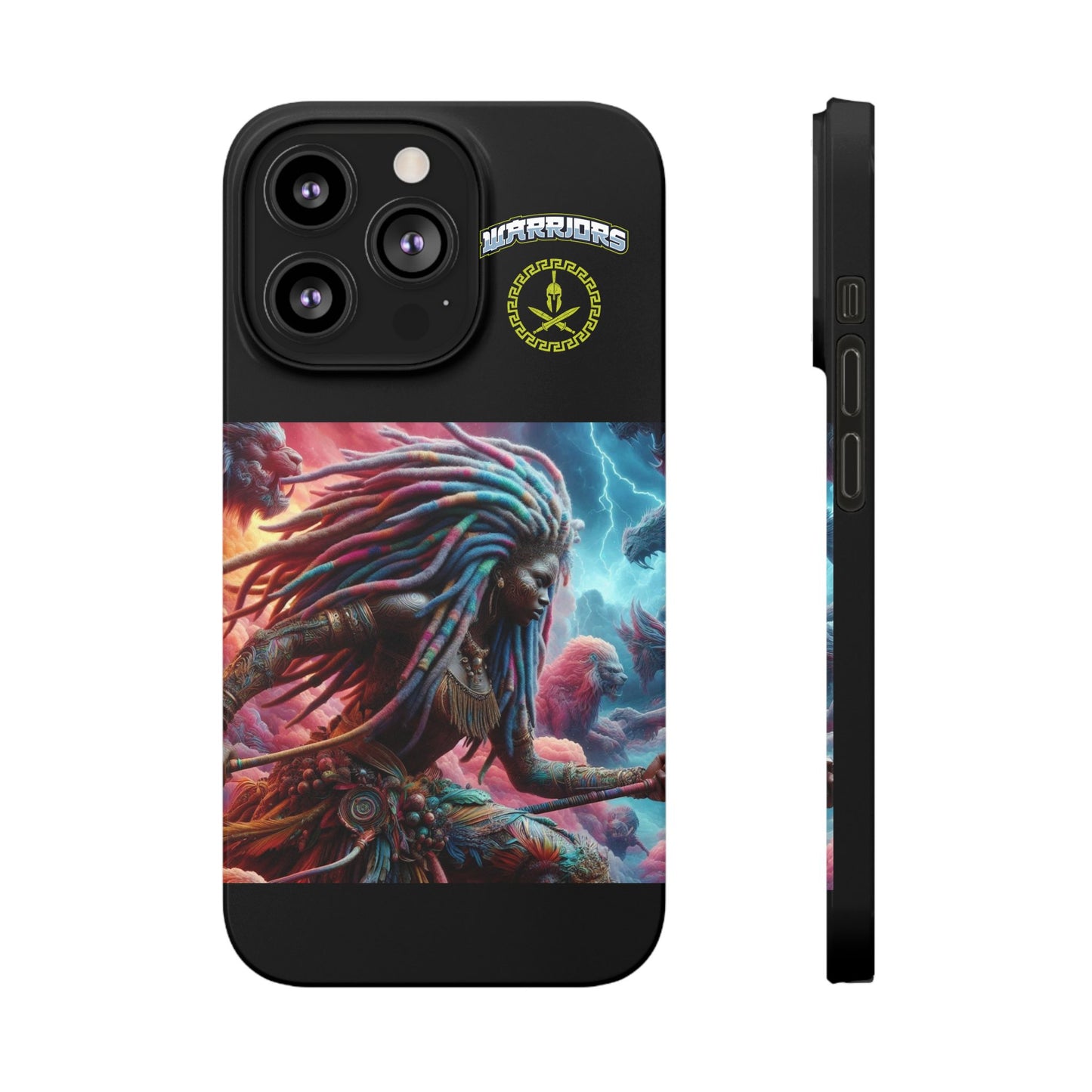 Silent Warrior Heart Slim Cases #6U