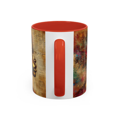 Afrocentric Accent Coffee Mug (11, 15oz) #AACM4