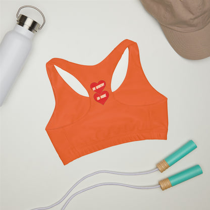 UR Worthy-UR More Girls' Double Lined Seamless Sports Bra (AOP) #15