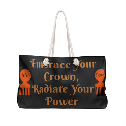 Afro Power Weekender Bag #AP5