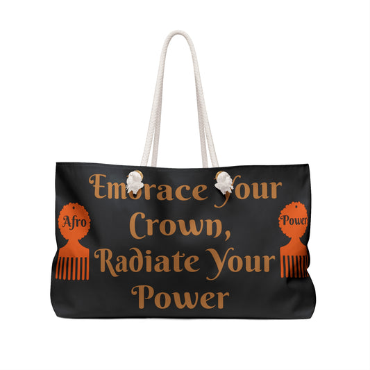 Afro Power Weekender Bag #AP5