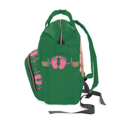 It's A Girl Multifunctional Diaper Backpack #IAG2