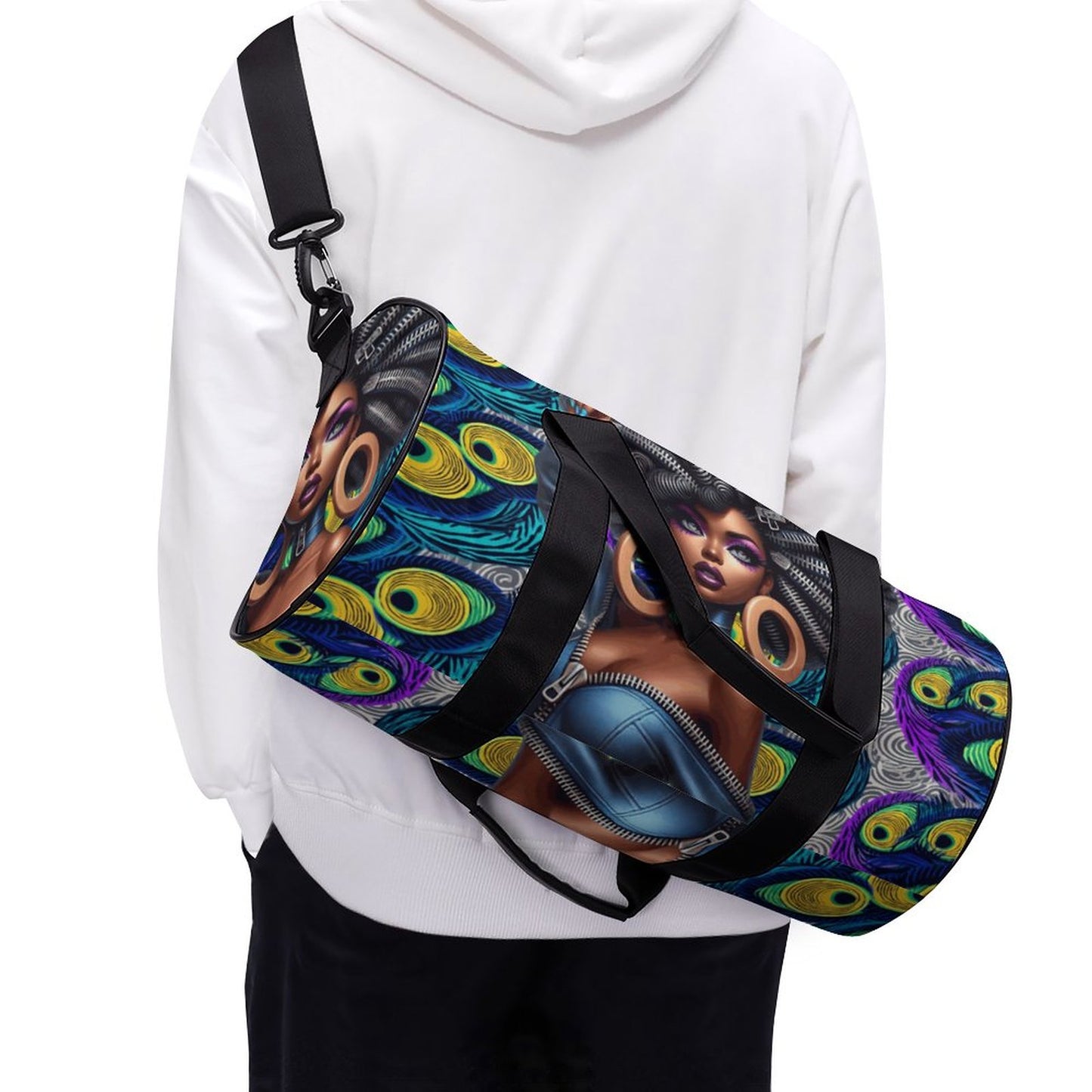 Foldable Duffel Gym Bag Q006