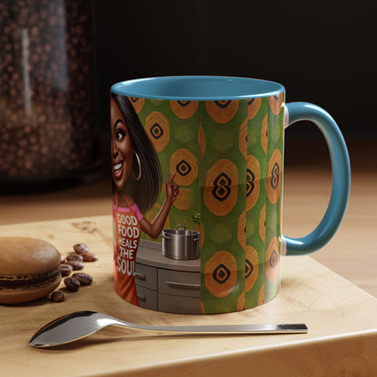 Soulful Bites and Kitchen Delights Accent Coffee Mug (11, 15oz) #SBKD1