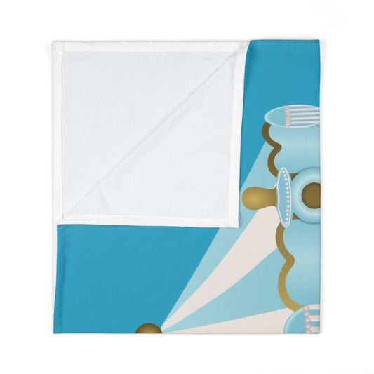 Merry Go Around Baby Swaddle Blanket #MGA1