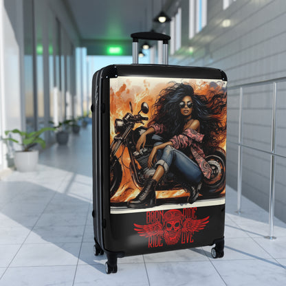 Born To Ride Suitcases #13M