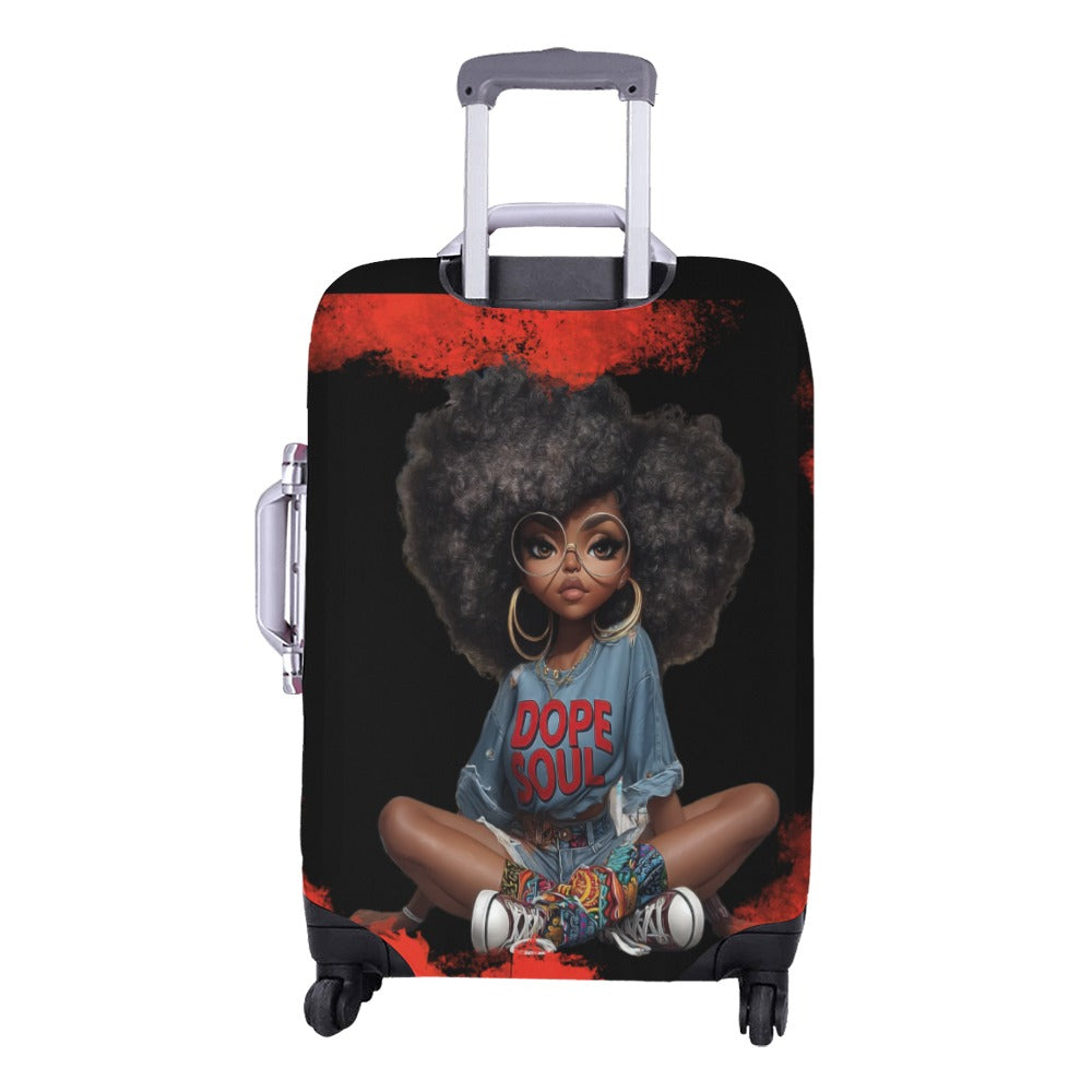 Dope Soul Luggage Cover/Luggage Cover/Medium 22"-25" Luggage Cover/Medium 22"-25"