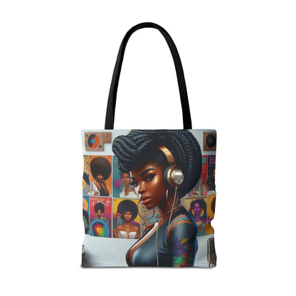 Feel The Music Tote Bag (AOP) #FM8