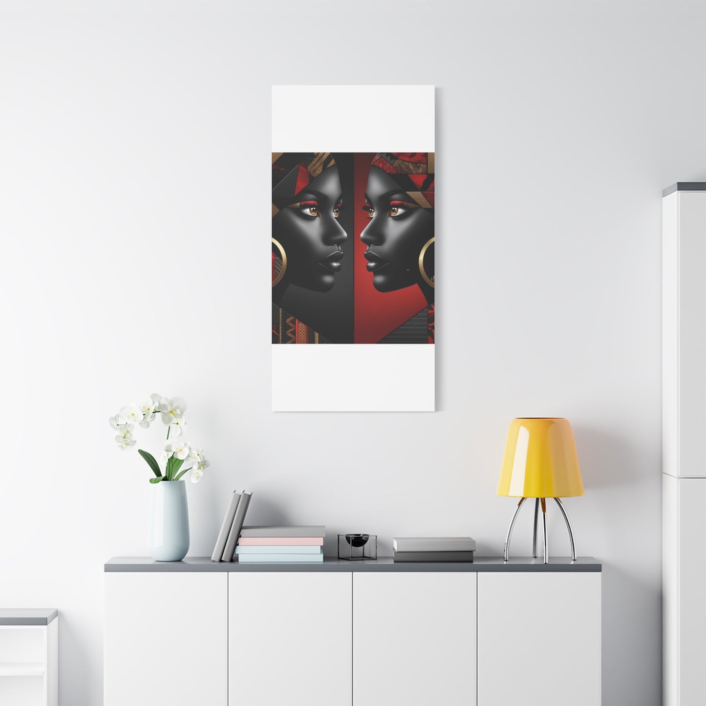 Dual Faced Matte Canvas, Stretched, 1.25" #DF1