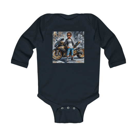 Future Boss Infant Long Sleeve Bodysuit #27IU