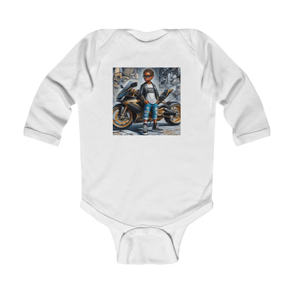 Future Boss Infant Long Sleeve Bodysuit #27IU