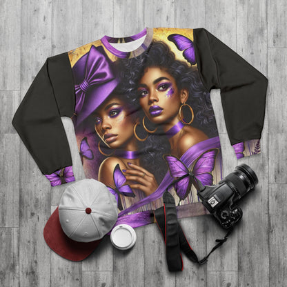 Lupus Thriver Resilience Unisex Sweatshirt (AOP) #LTR2