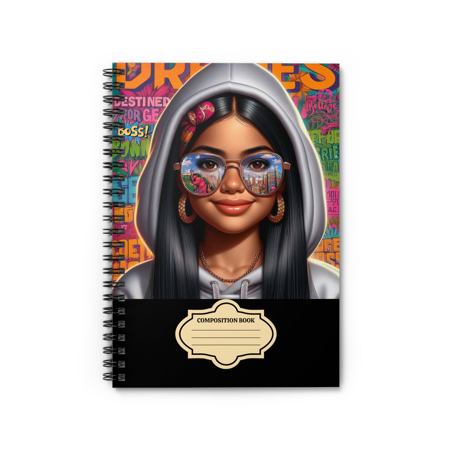 Back to School Affirmations Spiral Notebook - Ruled Line #55