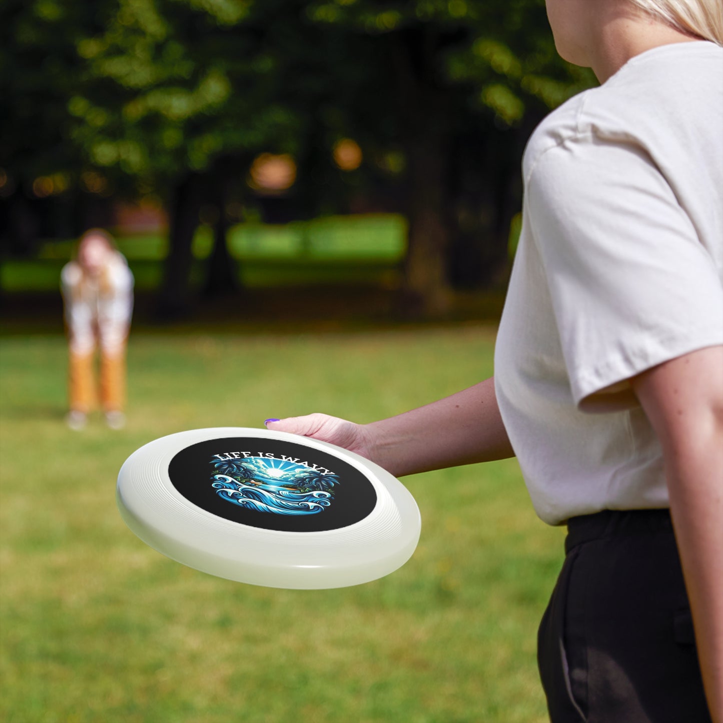 Life is Wavy Wham-O Frisbee #LW1