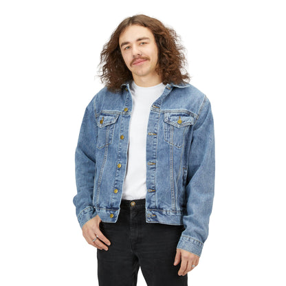 Warriors Men's Denim Jacket #1U