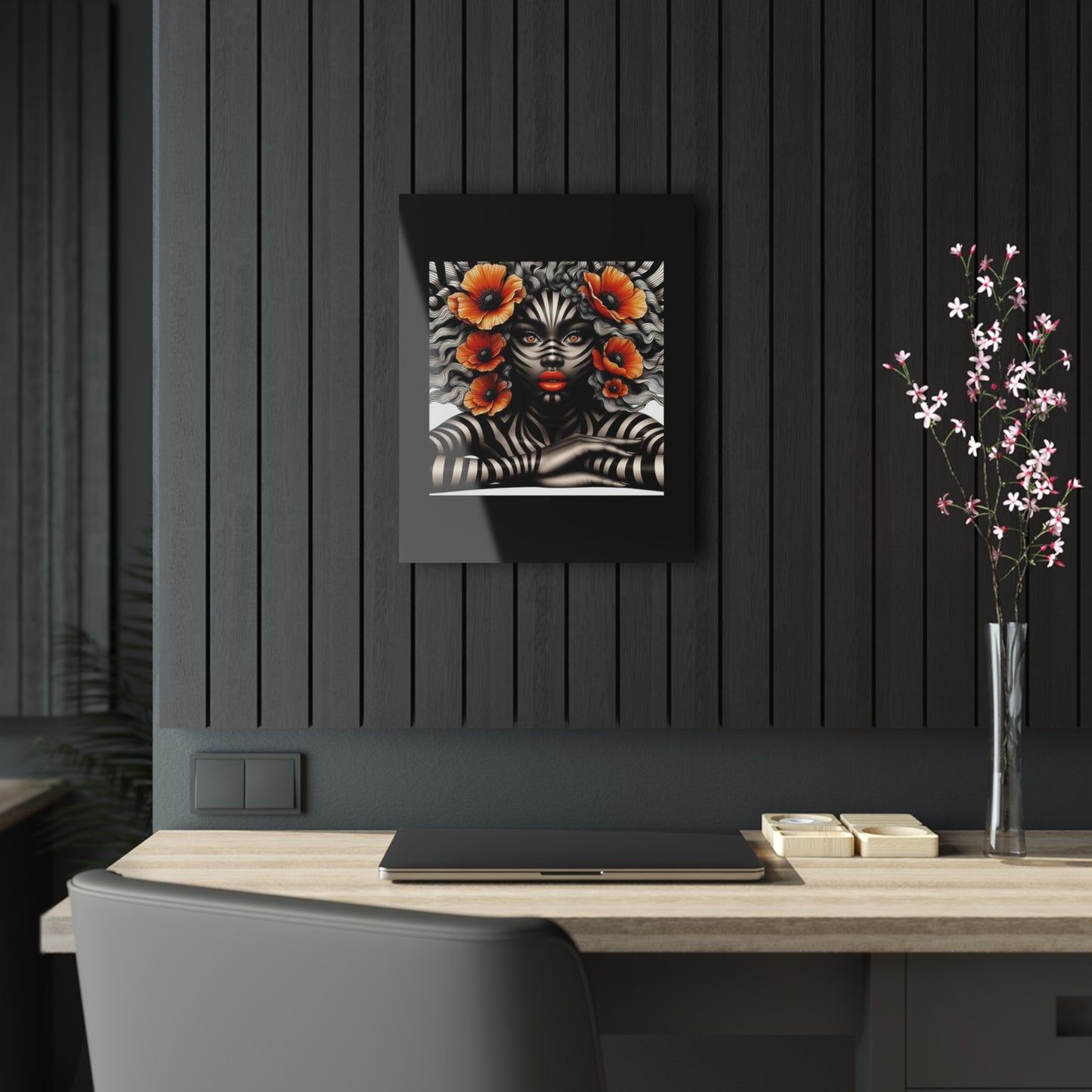 Zebra Fantasy Acrylic Prints #ZF24