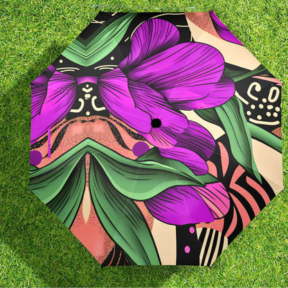 Violet Tulip Semi-Automatic Foldable Umbrella (Model U12) Semi-Automatic Foldable Umbrella (Model U12)