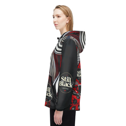 Still Black Windbreaker Jacket (AOP) #SB16