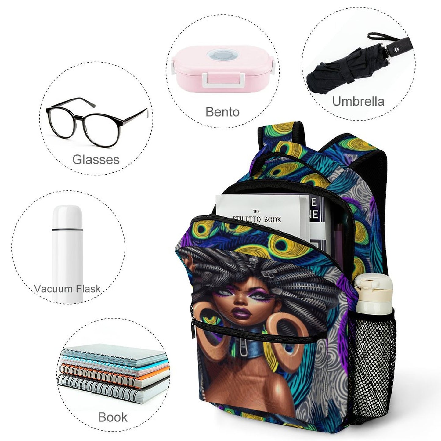 Children's School Backpack A012 (8 Sites)