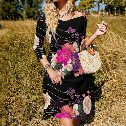 Flare dress Women's Sweetheart Dress