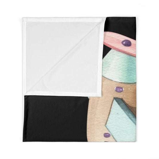 Train Baby Swaddle Blanket #TR1