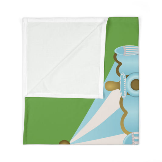 Merry Go Around Baby Swaddle Blanket #MGA1