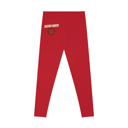 Destined For Greatness Stretchy Leggings (AOP) #D.3