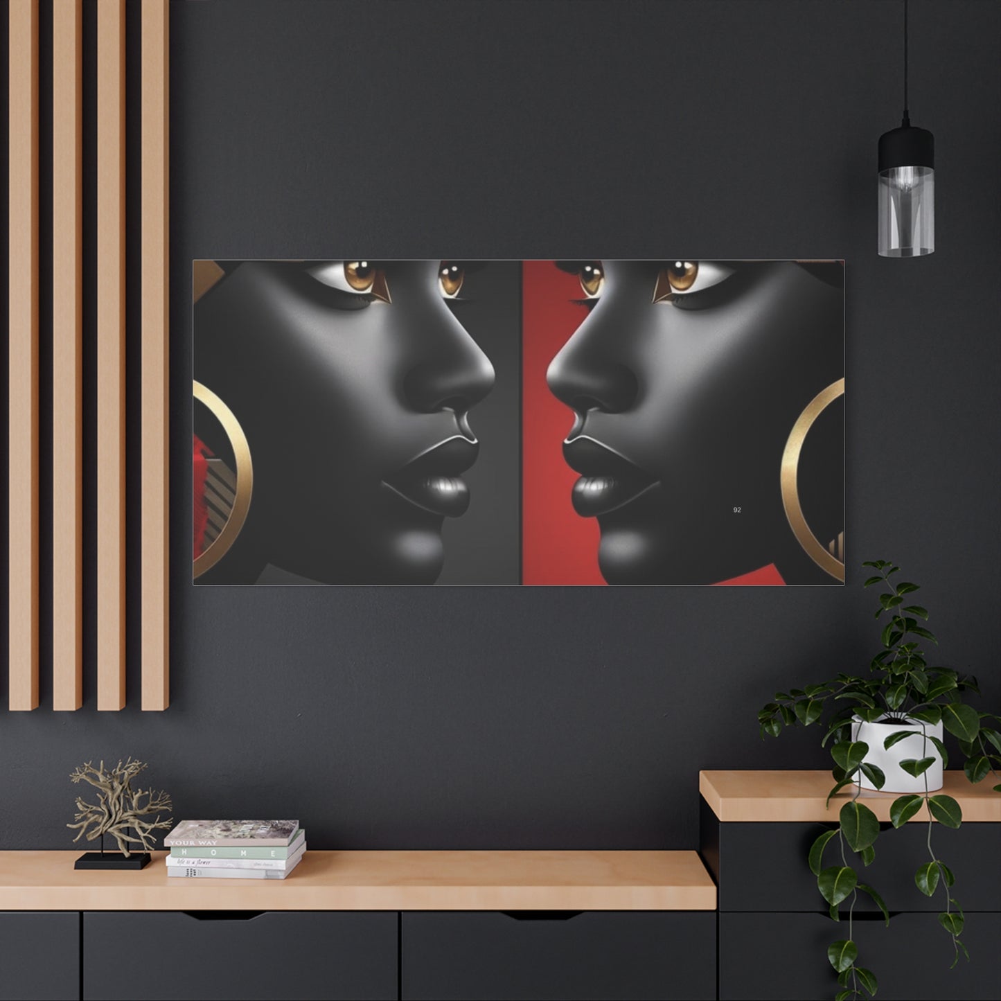Dual Faced Matte Canvas, Stretched, 1.25" #DF1